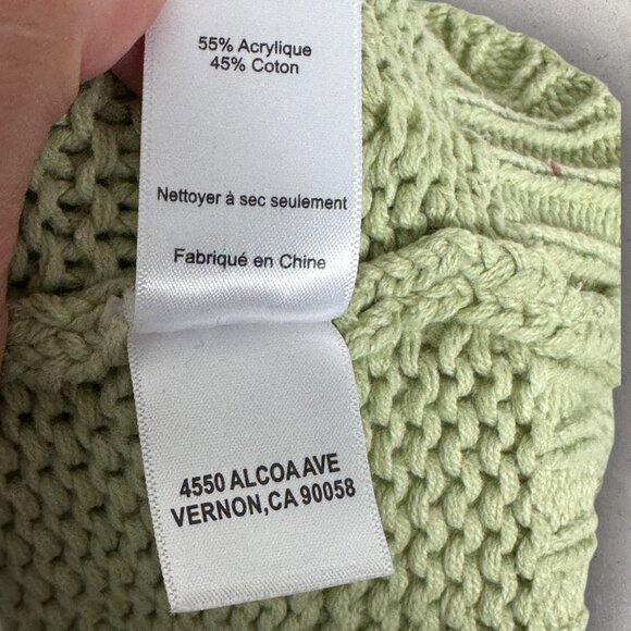 ASTR The Label Sweater Tank Pale Green Women's Size XL Knit Style AT16542 Top - Picture 8 of 11